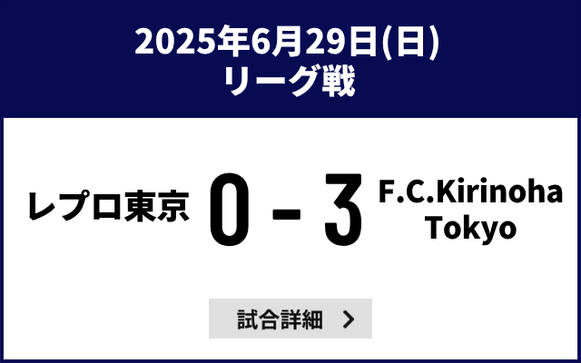 最新の試合情報1